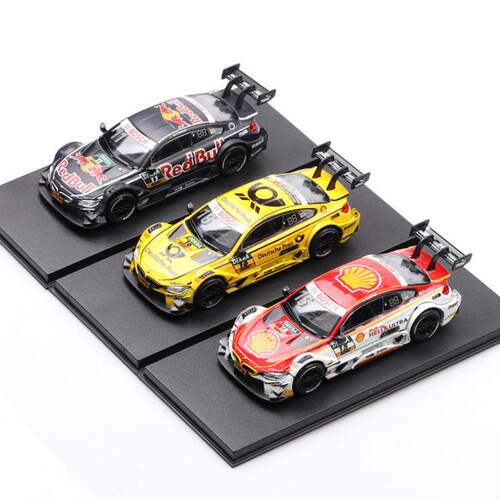 m4赛车DTM模型仿真改装车合金车模1:43汽车摆件中控台装饰收藏 - 图3
