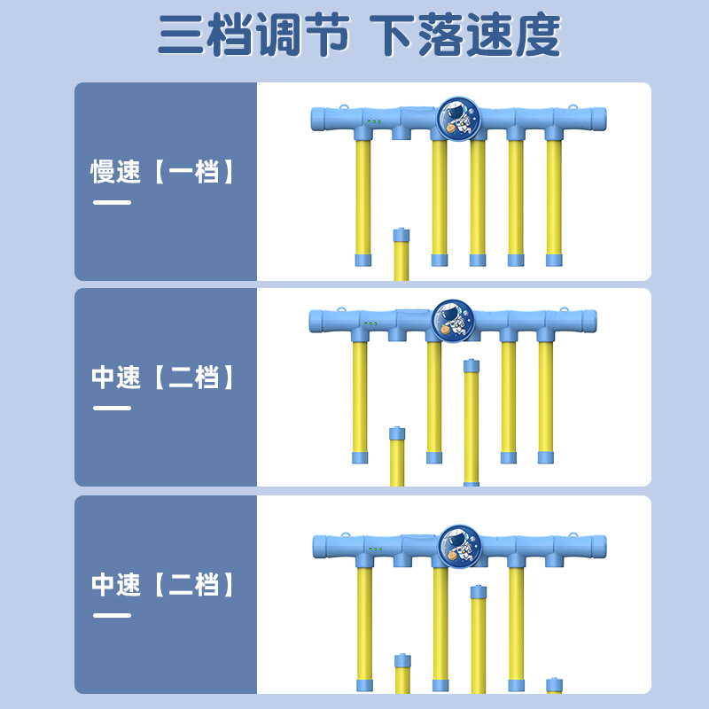 眼疾手快抓棍机儿童训练反应力接棒机手眼协调统感专注力运动玩具-图2