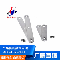 Manufacturer Custom Stainless Steel Stairway Barrier Balcony Railing Accessories Upright column pendant glass pendant single hanging double hanging