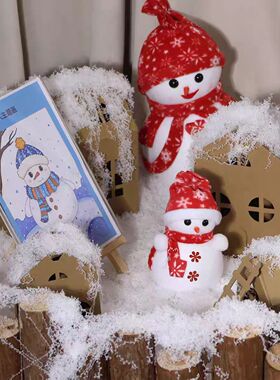 白色苔藓丝diy造景冬季雪景幼儿圆微景观环创材料艺术摄影道具