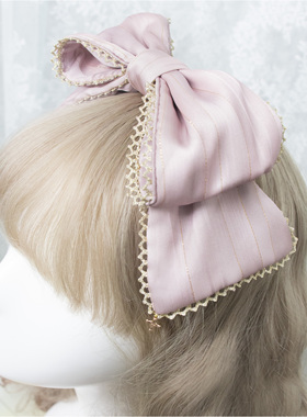 lolita头饰迪士尼小公主大蝴蝶结