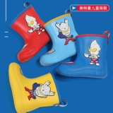 Ultra, Ультрамен Тига для мальчиков, дождевик, детские туфли, нескользящие флисовые сапоги для детского сада