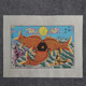Authentic Five Blessings, Three Fishes and Nine Nine Woodblock New Year Pictures