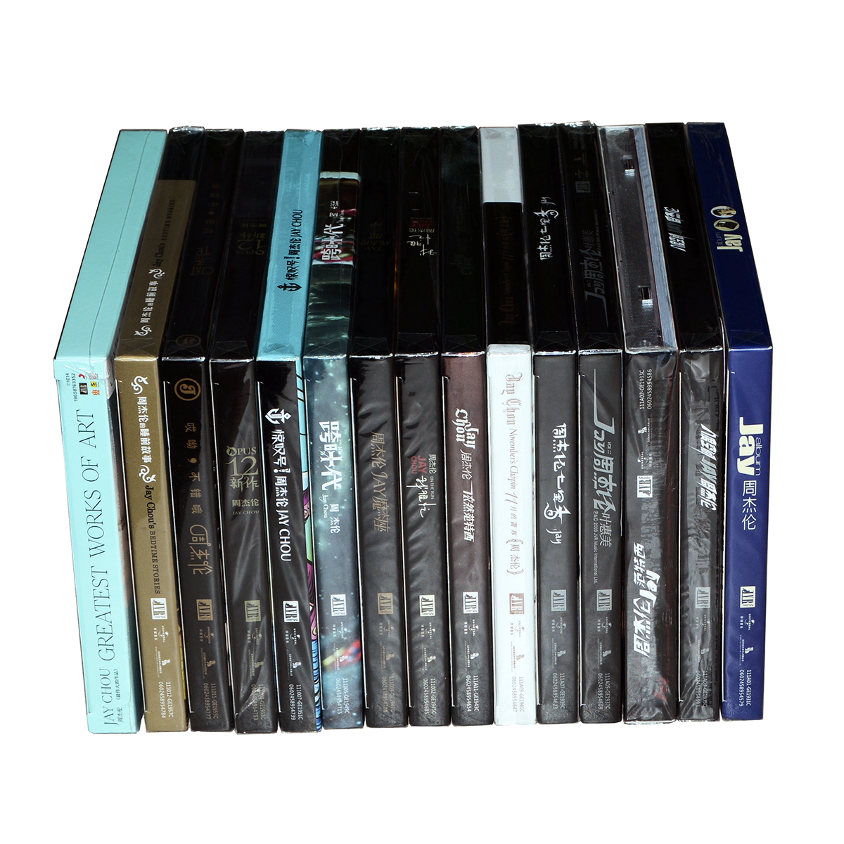 JAY周杰伦专辑正版全套15张珍藏CD范特西/七里香/叶惠美/八度空间 - 图0