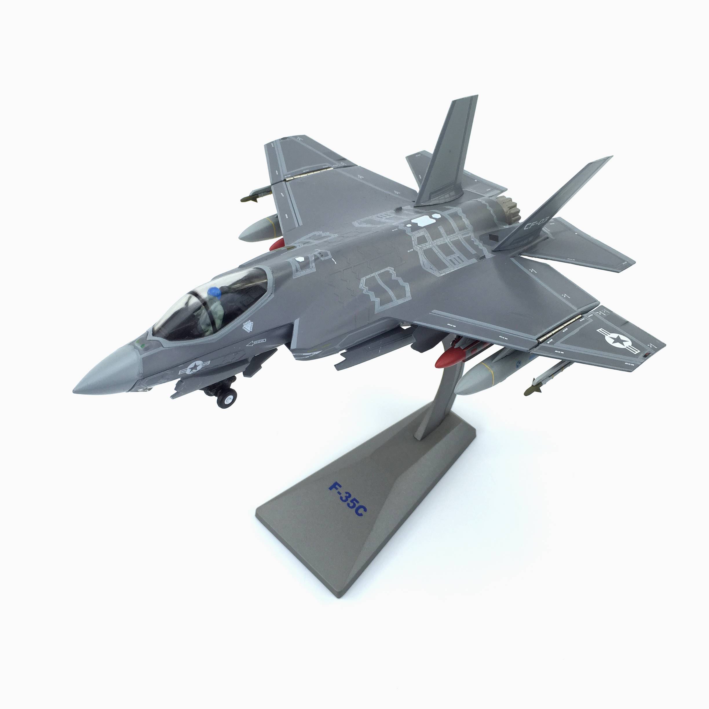 /1:72F35闪电战斗机模型F35C合金模型F35A合金模型F35B合金模型 - 图1