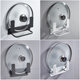 Kitchen pot lid rack wall-mounted space aluminum wall