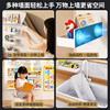 Magnetic soft cloth flat replacement hole board multifunctional office supplies storage and organization two-dimensional figure magnetic display stand