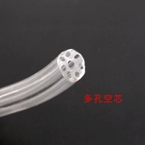 Кожаные изделия ручной работы в качестве кожаного мешка DIY, засоряя внутреннее ядро ​​с пористой резиновой трубкой лотосной корневой материал многопористый