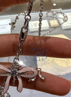 香港专柜代购agnes b.手机背带斜挎链条长款便携挂绳 25春夏女款