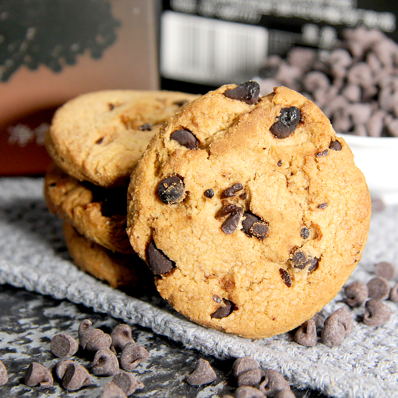 可缇耐高温黑巧克力豆曲奇饼干面包蛋糕装饰烘焙原料代可可脂100g - 图1