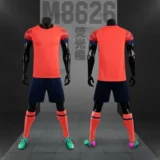 Футбольная форма, комплект, детский летний спортивный костюм для тренировок, делается под заказ