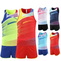 Childrens Tracksuit Suit Men And Women National Team Elementary And Middle School Students Running Marathon Short Run Long Running Race Training Suit