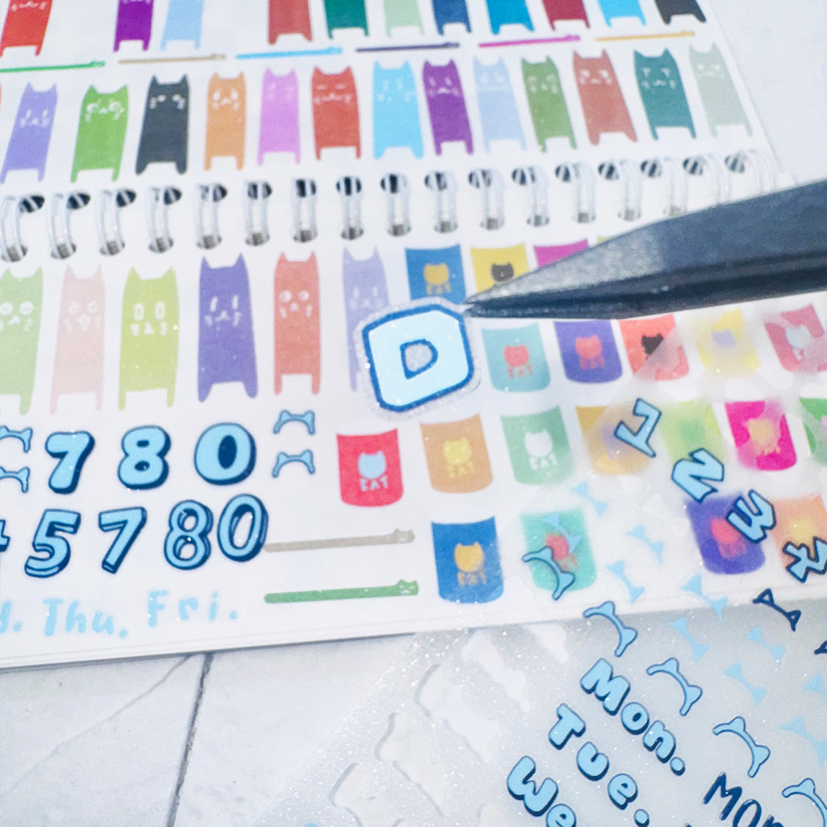 离型本「海底穿行」原创铁线圈双光面离型本 磨砂封面素材本40张,淘宝优惠券,粉丝福利购,淘宝优惠卷