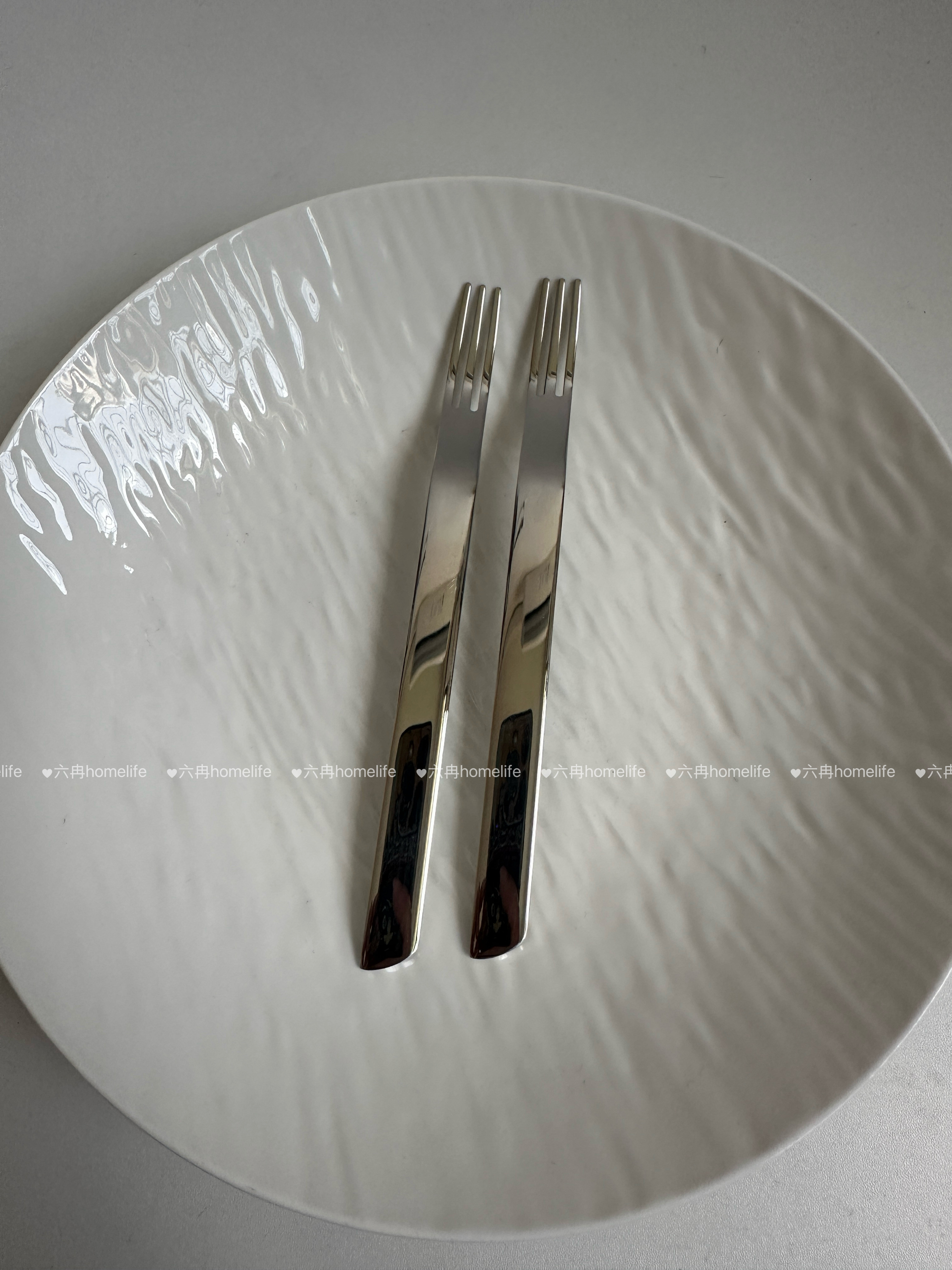 出美单！加厚316不锈钢水果叉月饼叉极简水果签甜品叉子蛋糕叉,淘宝优惠券,粉丝福利购,淘宝优惠卷