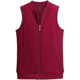 裁诺 Хлопковый осенний тонкий жилет, спортивная куртка, оверсайз, круглый воротник