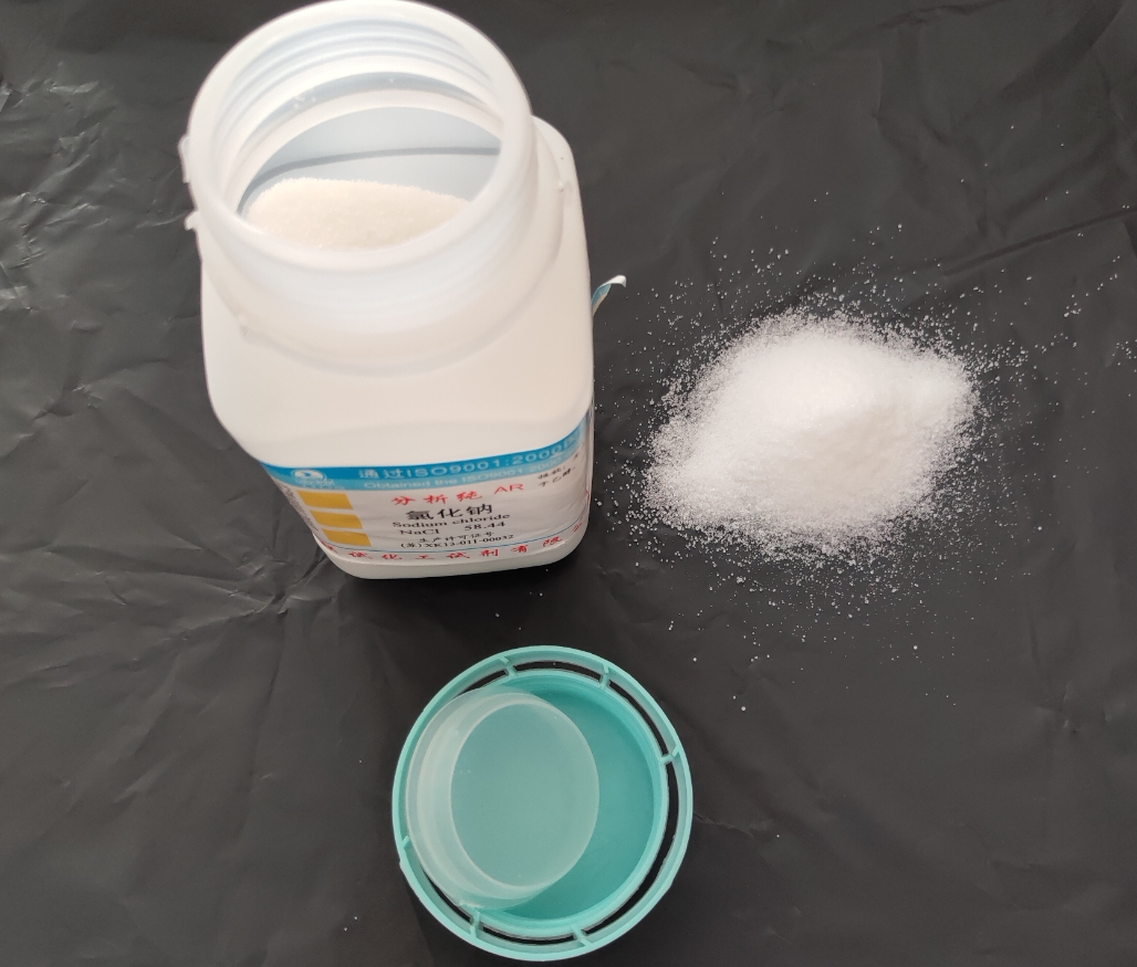 Shanghai Joint Test Sodium Chloride Analytical Pure AR500g Reagent Nacl Salt Spray Test Industrial Salt