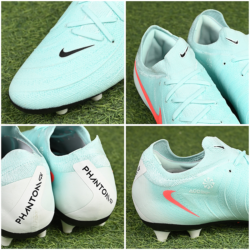 酷锐足球耐克PHANTOM GX2 AG-Pro次高端短钉人草足球鞋FJ2582-300 - 图1
