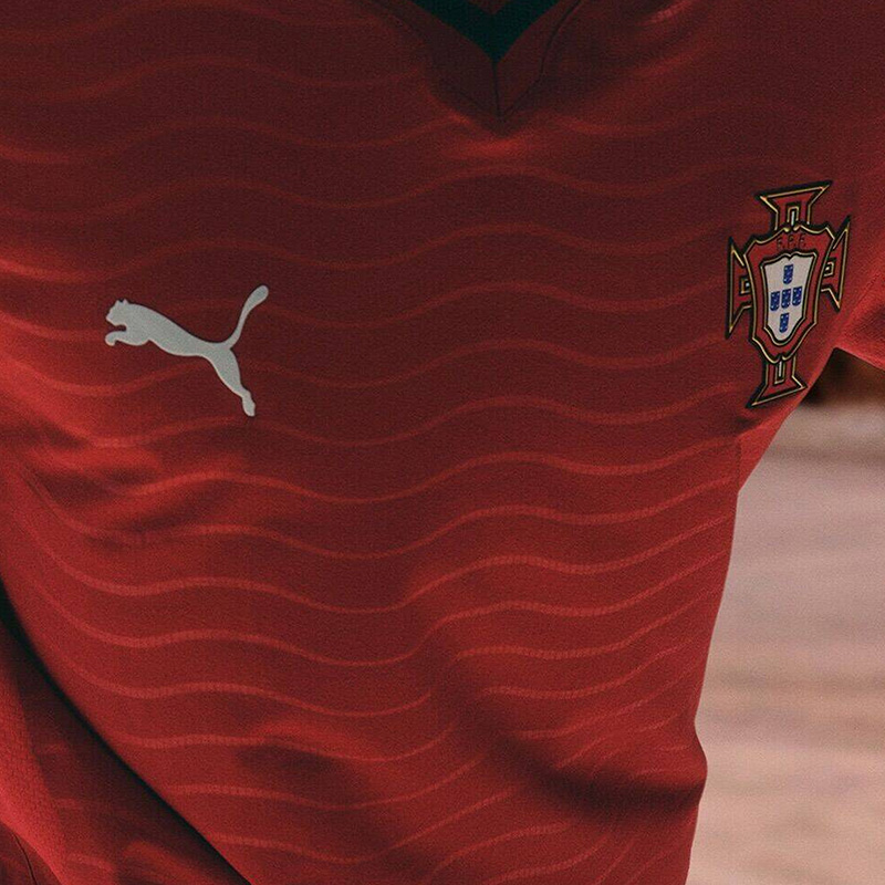 酷锐彪马2026世界杯葡萄牙7号C罗主场球员版短袖球衣788140-77 - 图1