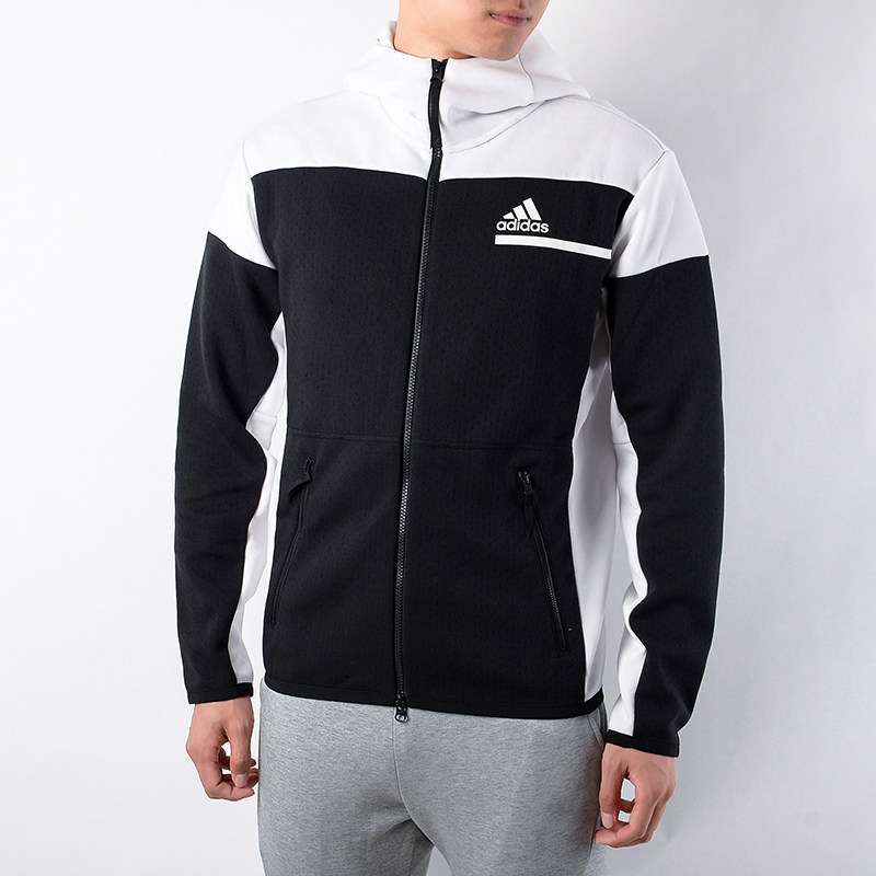 Adidas ZEN jacket men's 2021 autumn casual top sportswear hooded jacket  genuine tide GM6533