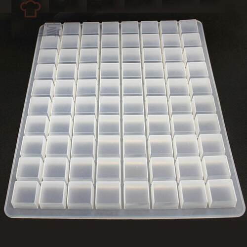 包邮80格方格硅胶红糖 克重20克黑糖模 耐高温230  单格3*3*1.6cm - 图3