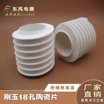 Manufacturer supply outer diameter 75 inner hole 45 corundum external wire pipe winding wire external wire pipe heating pipe corundum threaded pipe