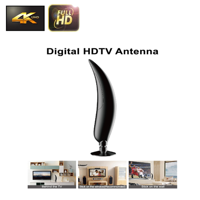 辣椒摆件电视天线创意吸盘TV Antenna Smart TV,Digital Antenna-图0