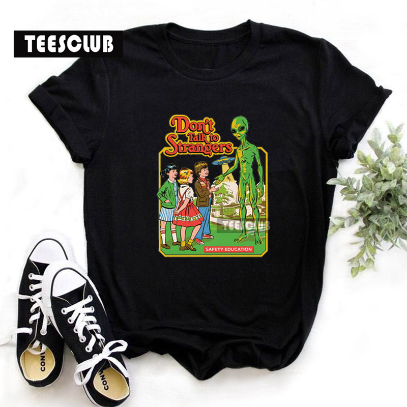 Let's Summon Demon T Shirt 2021春季欧美INS风恶魔印花休闲T恤 - 图2