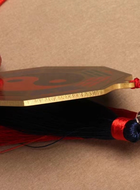 艺璇黄铜玻璃十二生肖平面镜