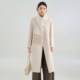 Double-sided cashmere coat mid-length Korean loose