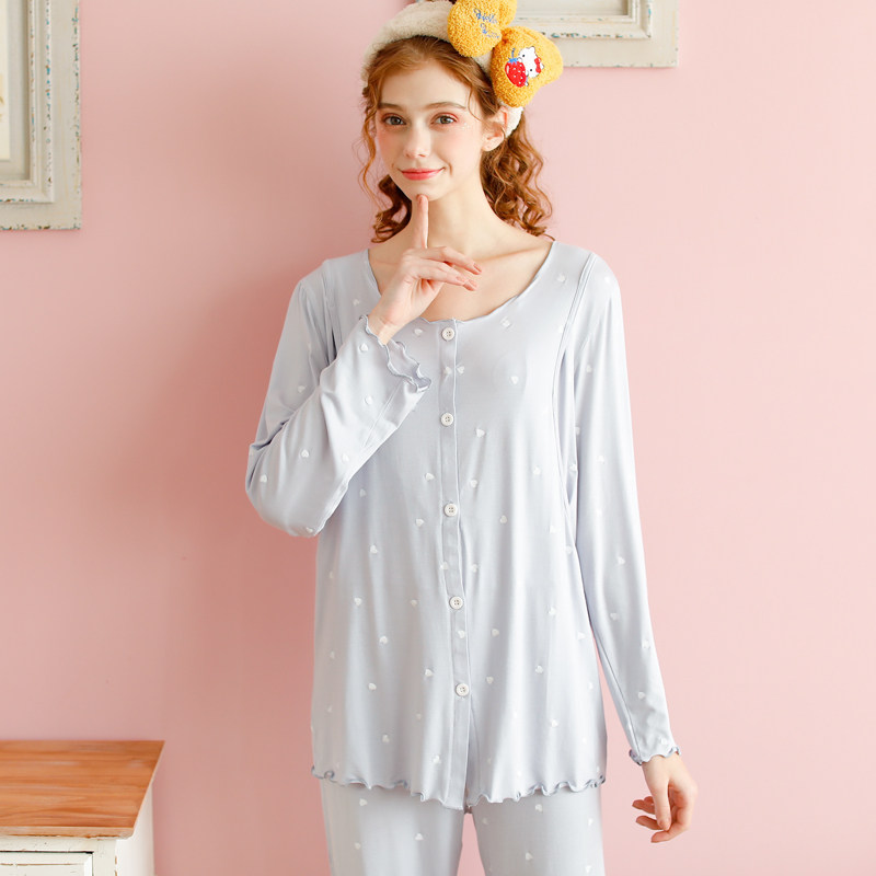 yourban月子服夏季莫代尔产后睡衣 yourban家居服套装