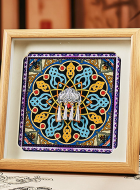 山城文创丨民族风苗银饰福禄吉祥摆件商务活动礼品酒店民宿摆台