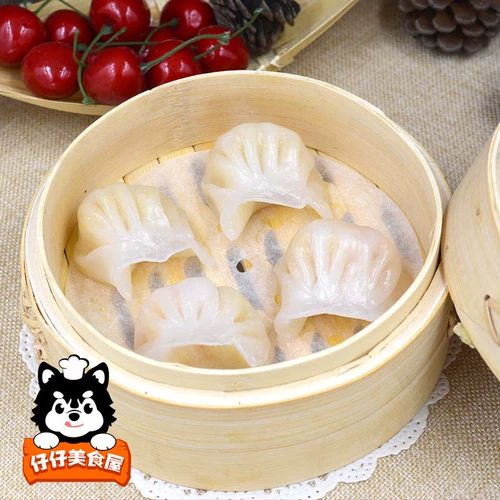 Zai Zai Food House Bazhi Кристаллические креветки, пельмени Император Цветок Соблазнение Утреннее чай Ранний парящий пельмени 1 кг