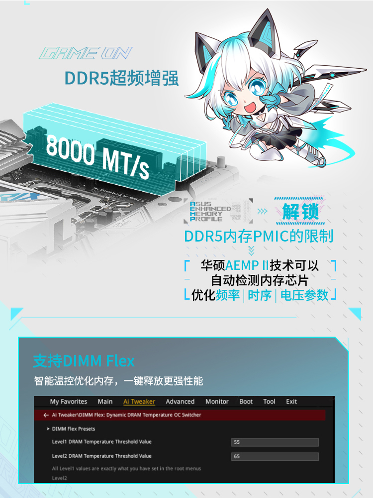 Asus/华硕吹雪ROG STRIX Z790-A GAMING WIFI S台式机主板旗舰店 - 图1