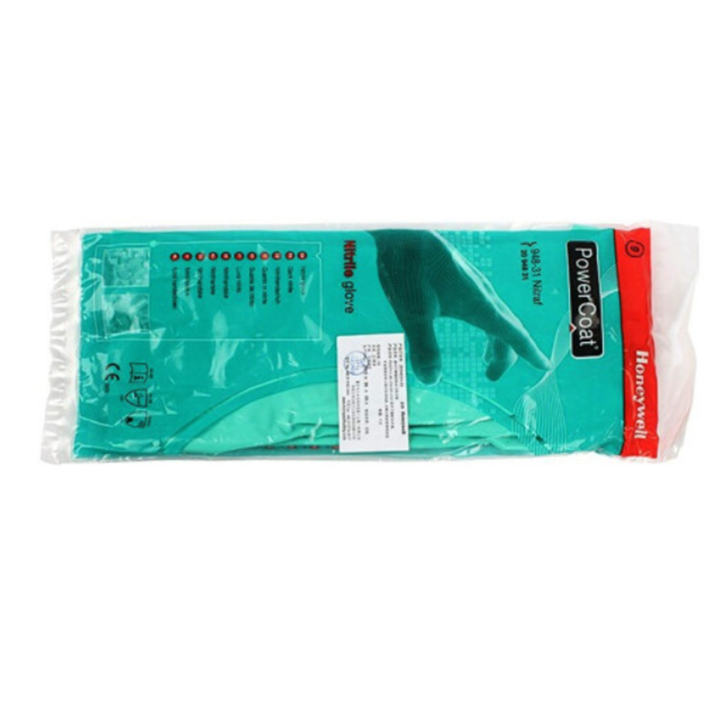 霍尼韦尔手套2094831丁腈橡胶防滑耐酸碱防油化学溶剂防水耐磨 - 图1