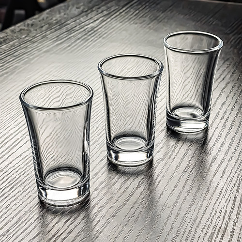 水晶玻璃一两白酒杯小酒杯1两杯子轻奢高档家用高级感精致酒盅 - 图2