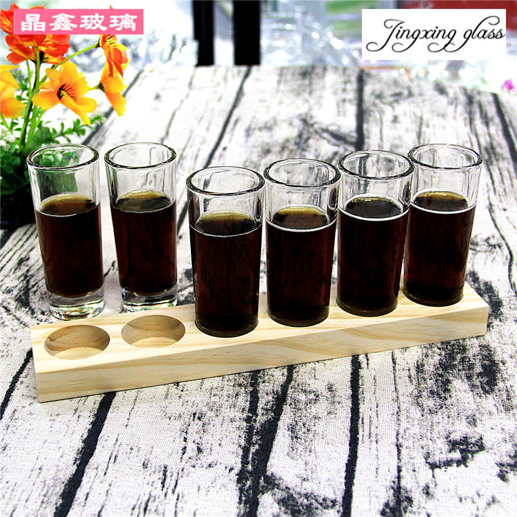 玻璃白酒酒杯细长子弹杯一口杯子直筒一两高档小50ml细高迷你直身,淘宝优惠券,粉丝福利购,淘宝优惠卷