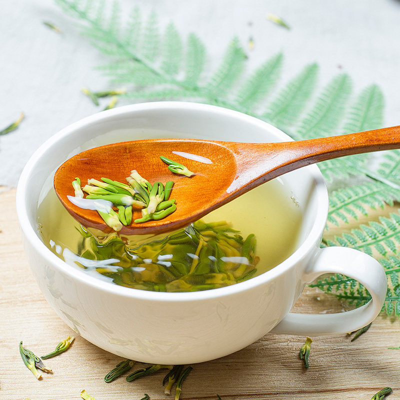 天然精选莲子心泡茶消火清心野生新鲜莲子芯茶莲子芯泡茶清心下火 - 图1