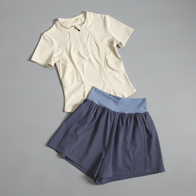 运动服套装女夏季新款速干时尚网红普拉提训练健身跑步专业瑜伽服,淘宝优惠券,粉丝福利购,淘宝优惠卷