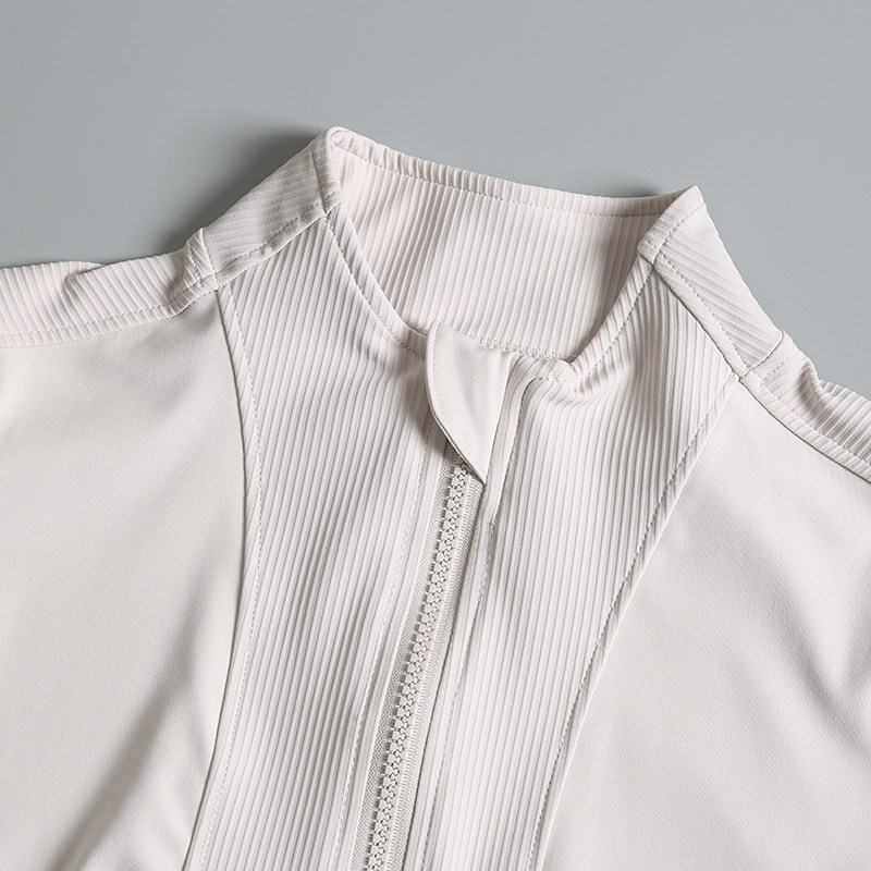 立领半拉链紧身运动外套女短款跑步健身服上衣训练显瘦瑜伽服长袖,淘宝优惠券,粉丝福利购,淘宝优惠卷