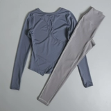 Одежда для йоги, летний спортивный модный комплект для спортзала, коллекция 2023, городской стиль, для бега