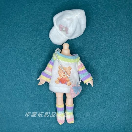 ob11娃衣8分bjd换装连衣裙16-17厘米娃娃gsc-YMY衣服套装裤子裙子