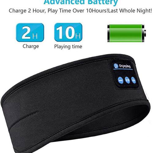 Sleep headphones Bluetooth headband Sports music eye mask - 图1