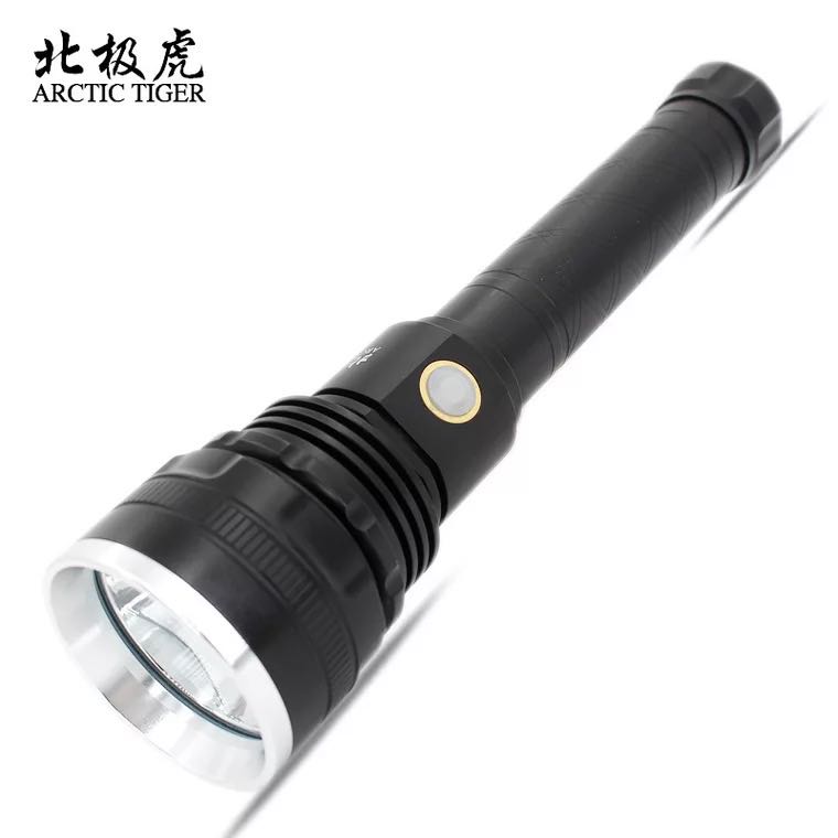 亮霸王北极虎强光手电筒超亮远射多功能充电防水大功率户外巡逻 亮霸王北极虎强光手电筒超亮远射多功能充电防水大功率户外巡逻