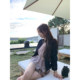 ບັນຍາກາດຫວານໆ ເສື້ອ chiffon lace ຄໍ V