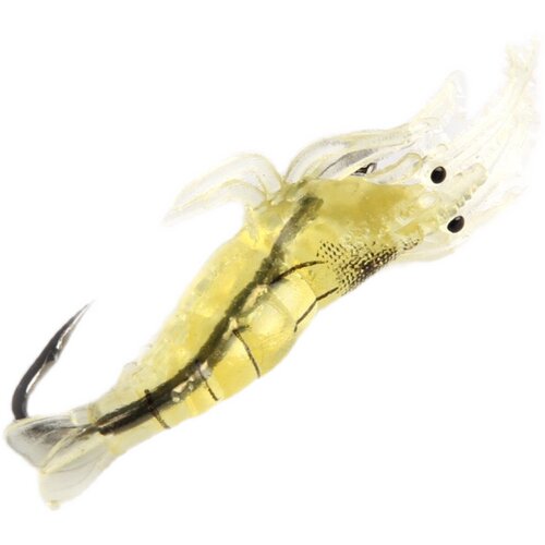 路亚仿真虾假饵 4cm小草虾夜光仿生虾软饵翘嘴鲈鱼罗非鲶黑鱼海钓 - 图3