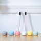 Japanese ceramic toothbrush holder creative toothbrush insert bathroom supplies home department store storage toothbrush base holder