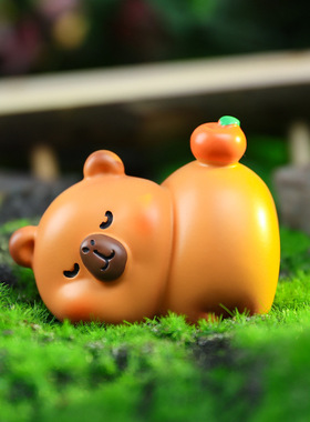 网红卡皮巴拉摆件生日礼物佛系