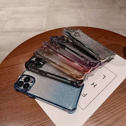 适用外贸荣耀Honor500 Smart/600Lite X8D X6C X5C X9D X7D四角防摔闪粉电镀手机壳NOVA13i 闪粉保护套批发 - 图3