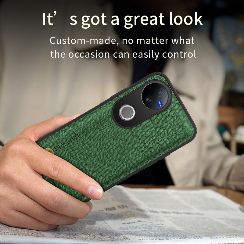 适用外贸VIVO Y31 5G Y21D 4G十字纹皮手机壳 Y31 Y21D二合一硬壳素材软包边 Y29 Y29S Y04磁吸保护套批发 - 图2