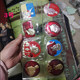 Red commemorative medal Chairman Mao antiques and miscellaneous items